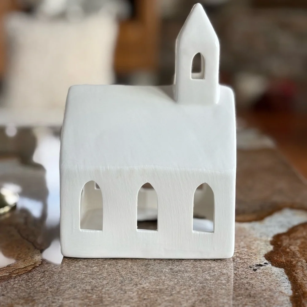 Crate&barrel white church sku:249445